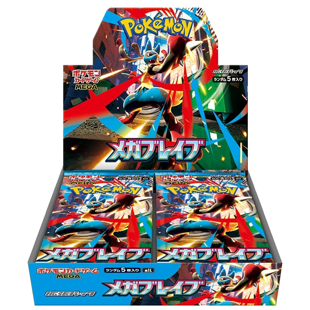 Pokémon TCG: Mega Evolution Mega Brave Booster Box [Japanese]