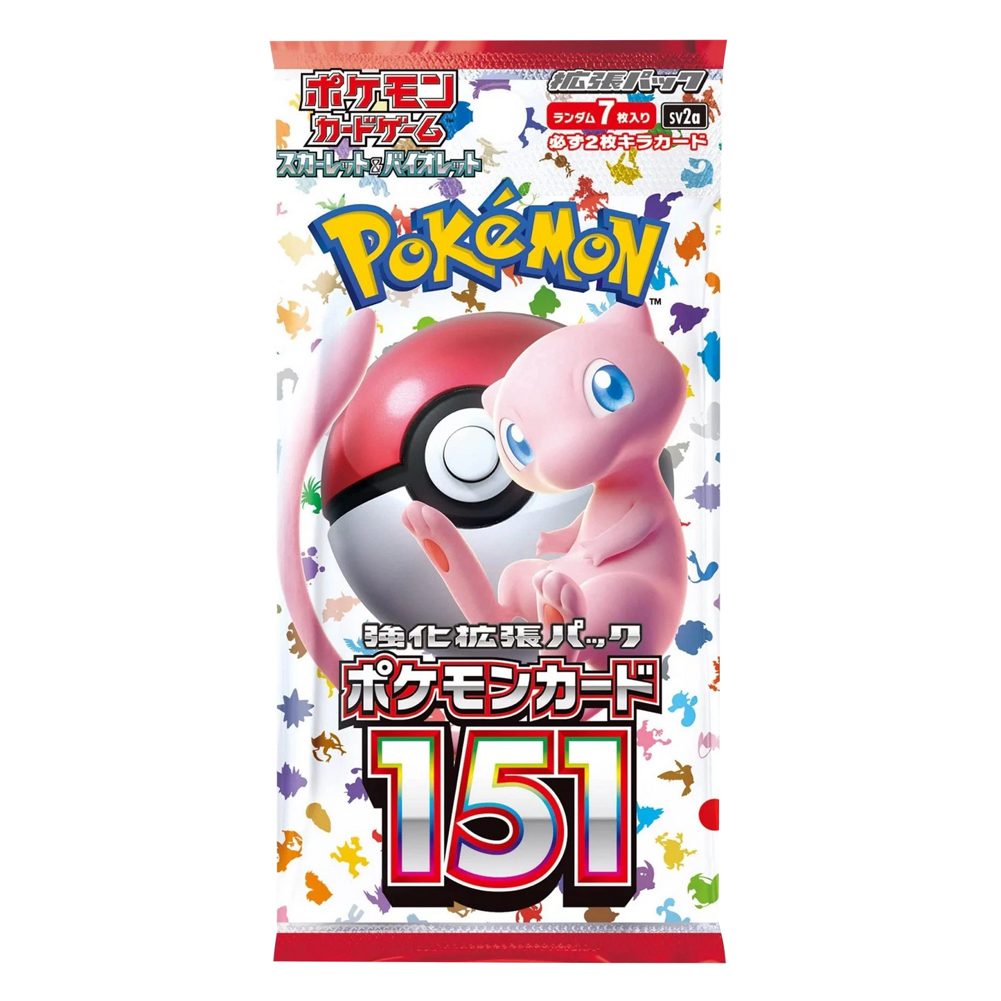 Pokémon TCG: Scarlet & Violet Pokémon 151 Booster Pack [Japanese SV2a]