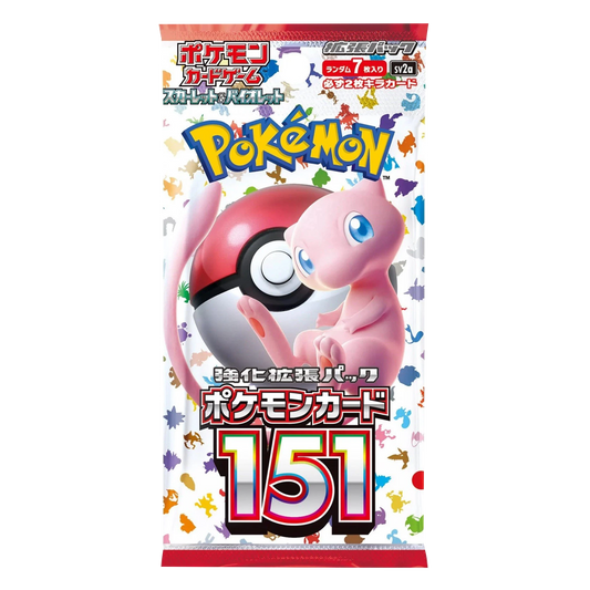 Pokémon TCG: Scarlet & Violet Pokémon 151 Booster Pack [Japanese SV2a]