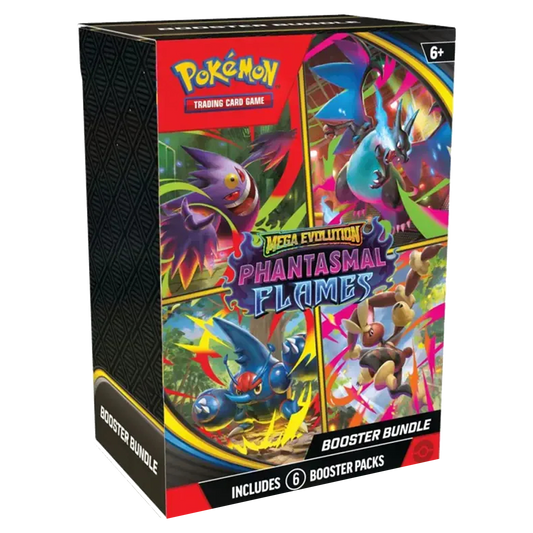 Pokémon TCG: Mega Evolution Phantasmal Flames Booster Bundle