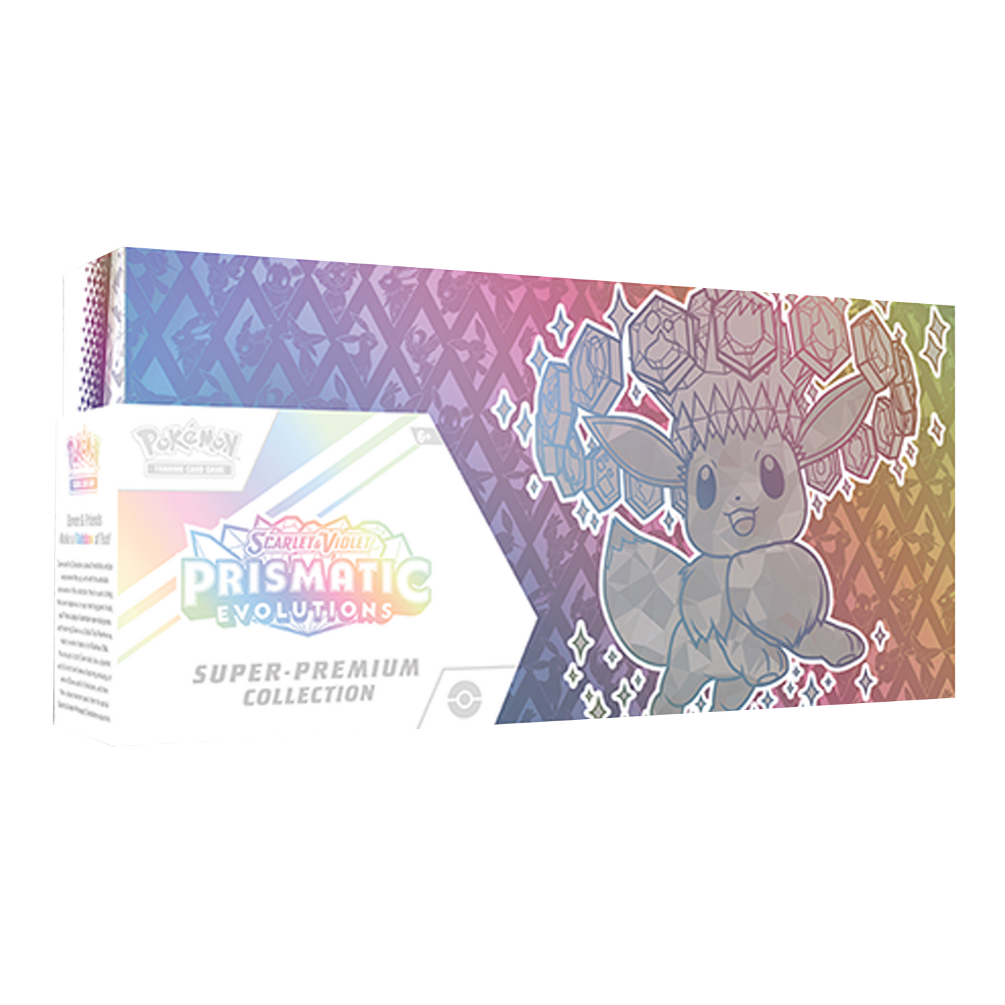 Pokémon TCG: Scarlet & Violet Prismatic Evolutions Super-Premium Collection Box