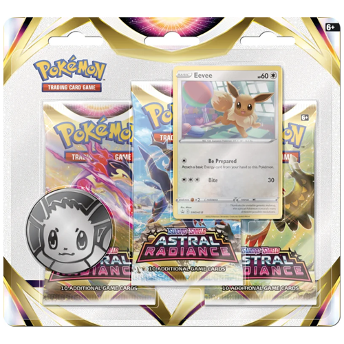 Pokémon TCG: Sword & Shield Astral Radiance 3-Pack Blister